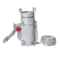 French Type Fuel Tank Discharge Valve Parts API Adaptor Bottom Loading Valves