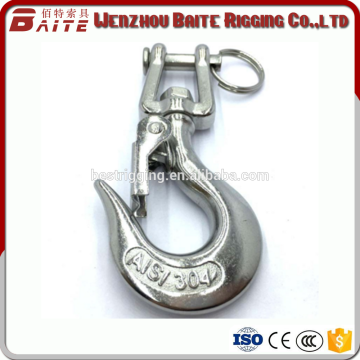 Stainless steel 304 Lifting Eye Cargo Hoist Hook