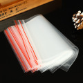 Clear Plastic PE zip resealable zip lock bag