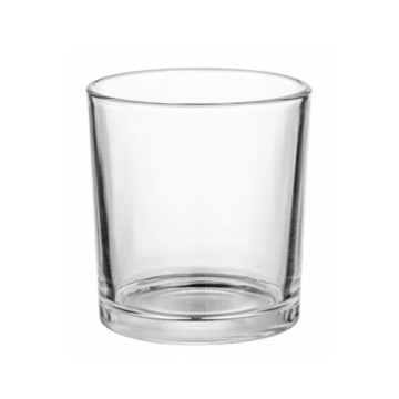 Hot Selling 7075 Transparent Glass Aromatherapy Candle Cup 195ml - Empty Votive Glass Candle Holder for Parties & Romance