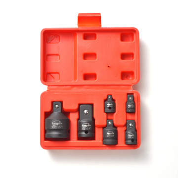 Pneumatic Manual Sleeve Adapter Set: Square Converter 1/4 3/8 1/2 3/4