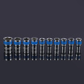 Simpleng packaging 12pcs socket set para sa pag -aayos ng auto