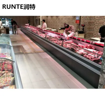 Fresh Meat Display Freezer Counter Cabinet