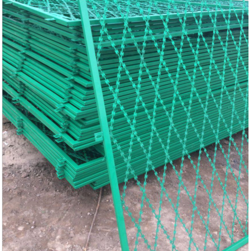 Gelast Razor Mesh Panel Gegalvaniseerd voor site -beveiliging