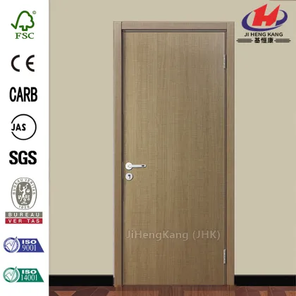 JHK-F01 Japanese Mimosa Teak Wood Companies Interior Door