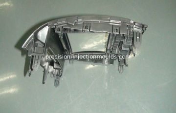 Plastic Auto Part Cold Runner Mold , Multi Cavity For Car Headlight