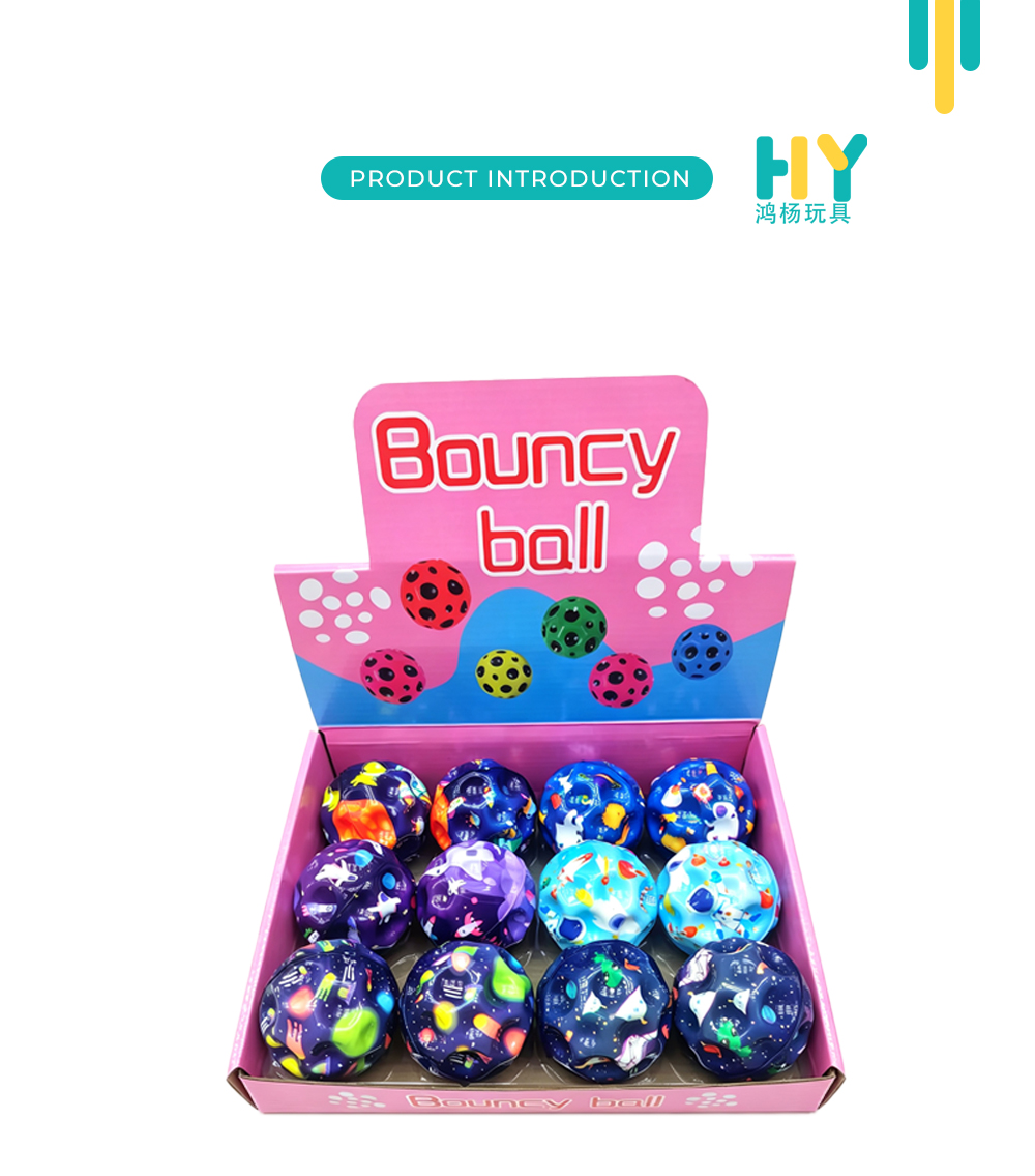 Toddler Safe PU Bouncy Play Balls X