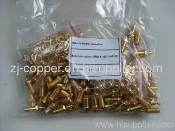 Sma Female Solder Rg178 Rg196 Rf Coaxial Connector 