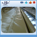 Acrylic treatment pvc truck tarpaulin with roller