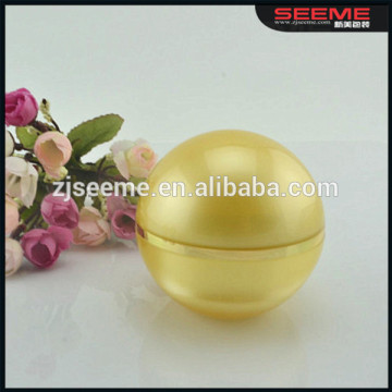 15g ball shape acrylic cosmetic jar packaging