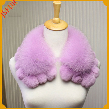 Brand New Short Deyed Fur Unisex Fur Belt Fox Fur Collar