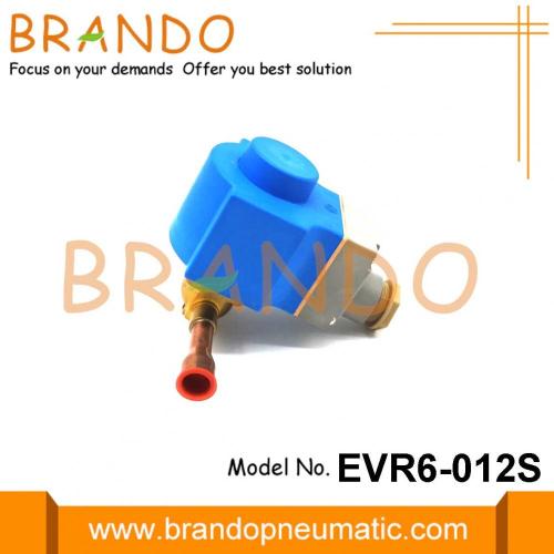 Válvula solenoide EVR6-012S utilizada en el sistema de refrigeración