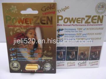 Sex Pills Herb Capsules Sex Products Adult Pills Triple Power Zen Gold 24 capsules 