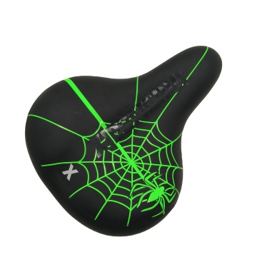 Waterproof Lighted Memory Foam Bicycle Seat Cushion with Double Shock Absorption