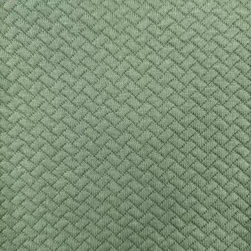 Cotton Poly Span Jacquard