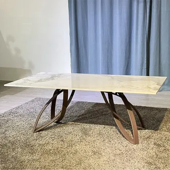 Contemporary Nordic Side Table & Coffee Table Set in Luxury Ceramic