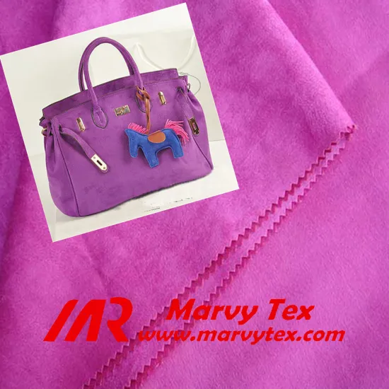 waterproof fabric bag lining polyester yarn suede fabric price
