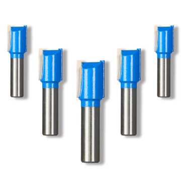 Bits δρομολογητή CNC: Straight Router Bits Cutter Forling For Wood - Στερεό καρβιδικό τελικό μύλοι