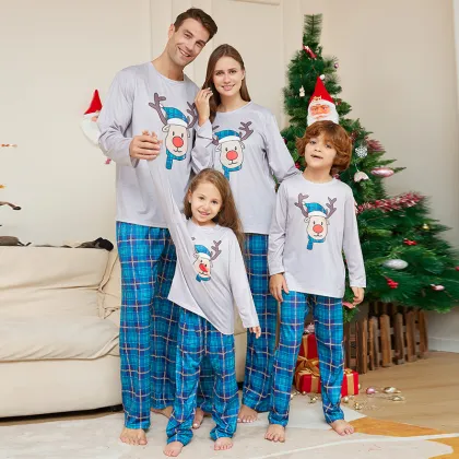2023 Custom Print Christmas Pajamas - Family Matching Pyjamas Sets