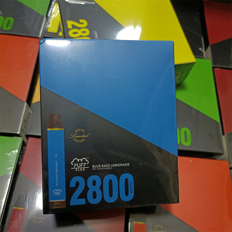 Puff fleksibel 2800 puff vape sekali pakai