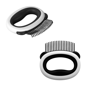 Pet Nylon Elastic Tooth Shell Massage Detangle Comb