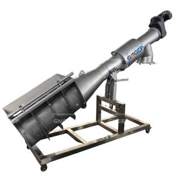 नगर निगम के अपशिष्ट जल उपचार के लिए फाइन स्क्रू स्क्रीन