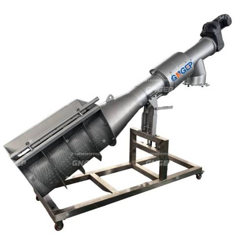 Мелкий винтовой экран для очистки сточных вод муниципа