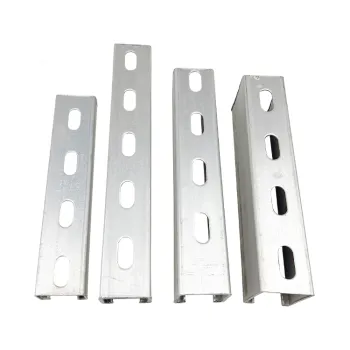 Factory Supplied Multifunctional Unistrut Brackets Solar Panel Pole Mounting System