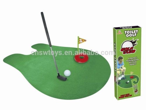 YD3206531 Mini Golf Play Toy Set Toilet golf