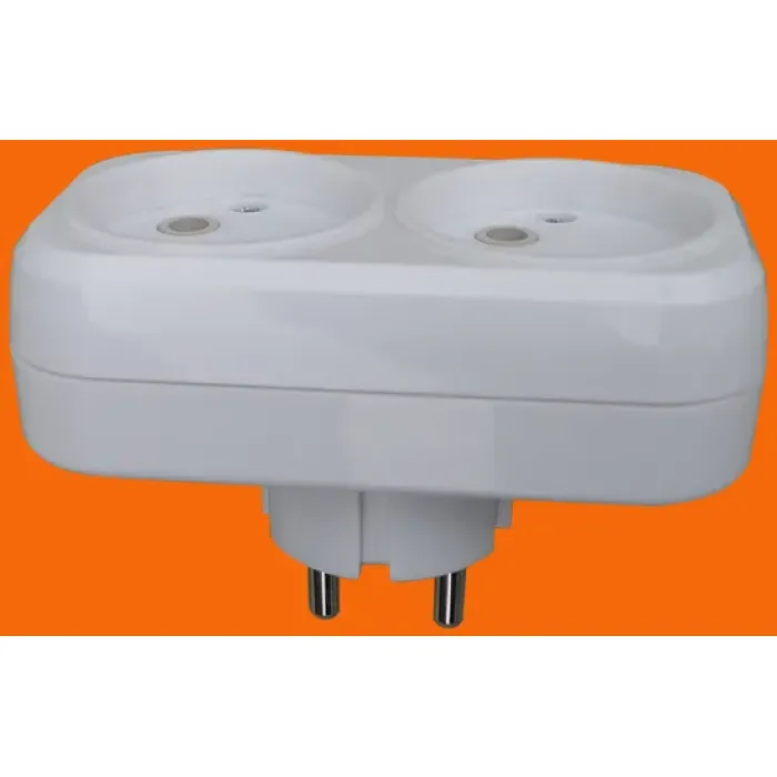 Adaptor Soket Pemisah Bulat Euroslot 16A 250V