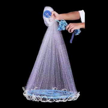 8 feet plastic ring hand casting net