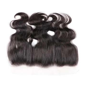 Factory price Body wave lace front closure  raw human hair frontal lace closure buy closures
