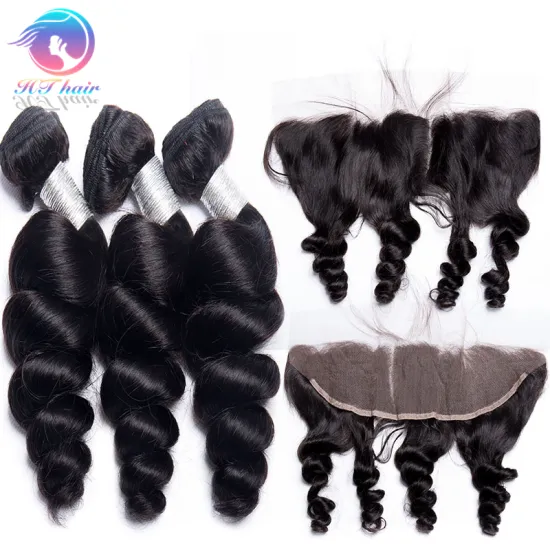 Wholesale Cheap Natural Virgin Human Hair Loose Wave Hair Extensions