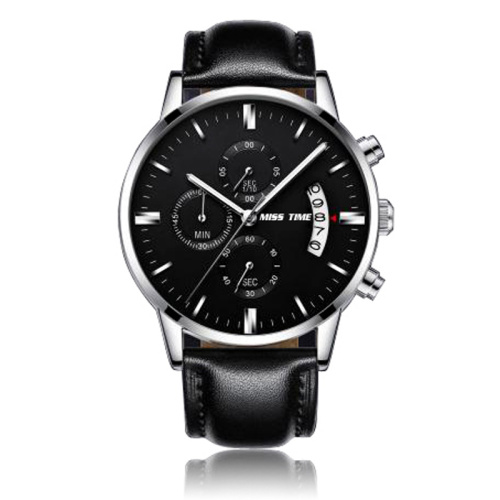 Blue Dial Design Customize Logo Quartz Men Watches