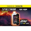 Spaceman Asap Grosir 40K Puffs