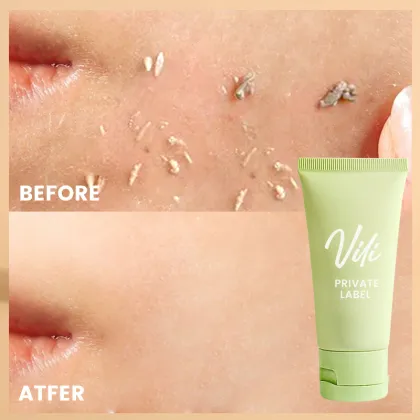 OEM Wholesale Face Cleansing Scrub Gel Private Label Exfoliating Facial Clean Gel