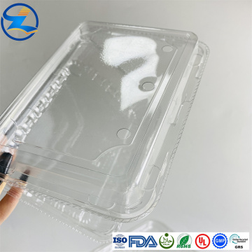 Embalaje de cajas transparentes de PVC de mascota suave personalizada