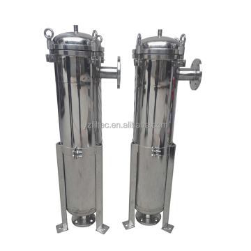 single bag filter ss 304 316 filter housing customized size factory price for industry filtration sugar making