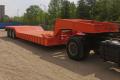 Gooseneck قابلة للفصل Lowboy Lowbed Semi مقطورة