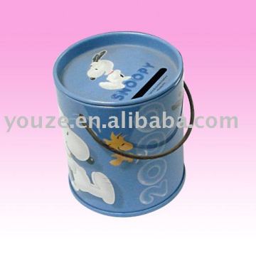 Round-shape money box