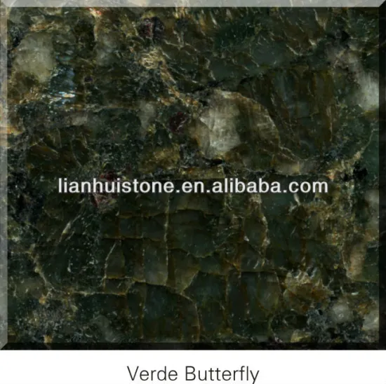 Imported green granite Verde Butterfly