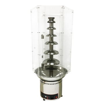 4-7 Tier Chocolate Fountain Acrylic Cover with Wind Guard - On Sale