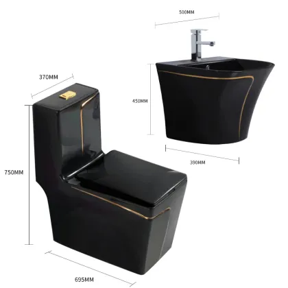 Modern Design Factory Ceramic Siphon Toilet