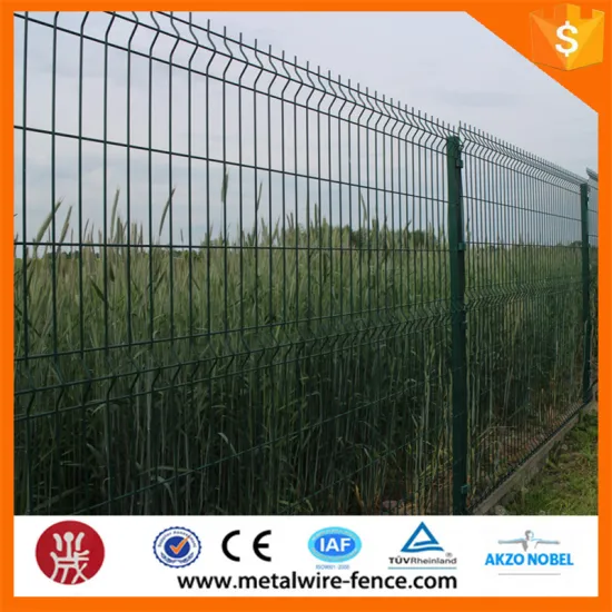 CE certificated galvanized and PVC coated Welded Wire Mesh Fence