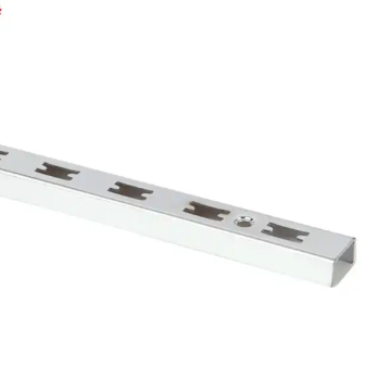 Chrome Plated Upright Post H Strut Channel Wall Standards Steel Slotted Channel