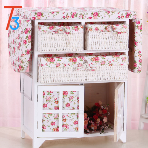 China Adjustable Wooden Mounted Cabinet with folding Ironing Board Supplier