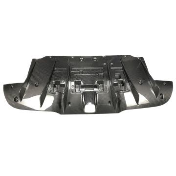 High Quality Novit Style Dry Carbon Fiber Rear Diffuser Lip for Ferrari 488 GTB Spider 2015-2018