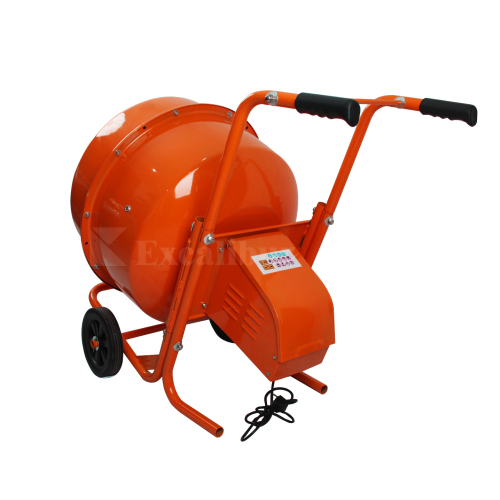 Excalibur Portable Barrow Construction Concrete Mixer with Electric Motor (100L-180L)