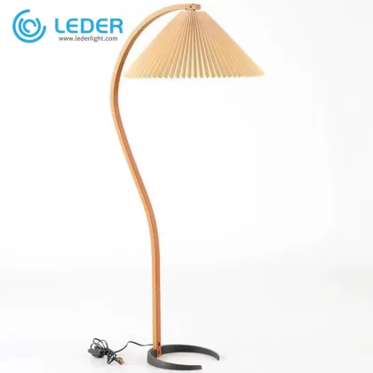 LEDER Wooden Corner Floor Lighting