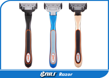 Private label razor 5 blades face cleaning machine aloe vera products export shaver China